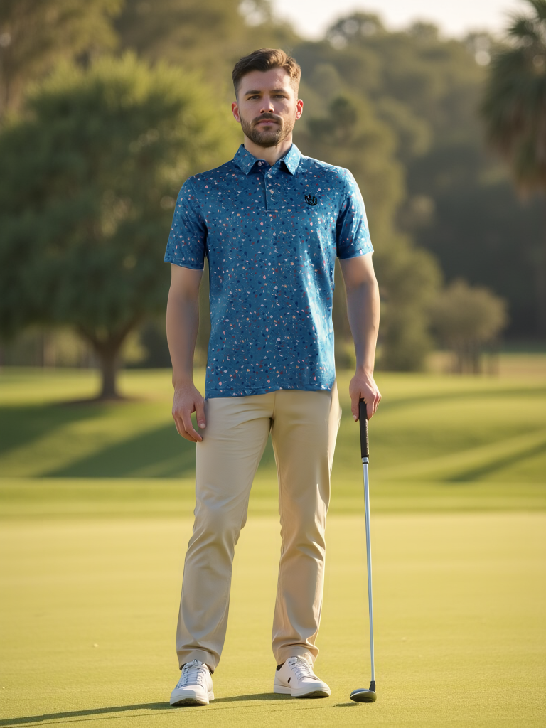 Polo Shirts for Men - Bunker Blast
