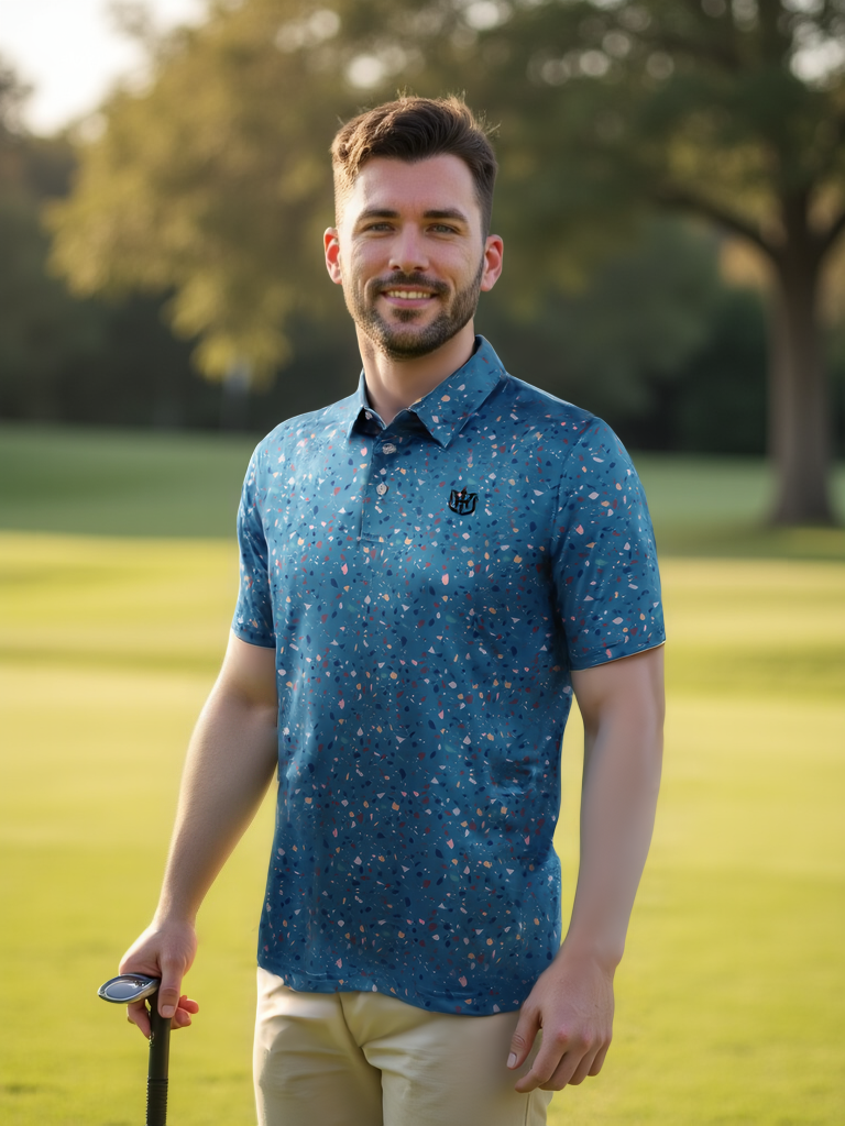 Polo Shirts for Men - Bunker Blast