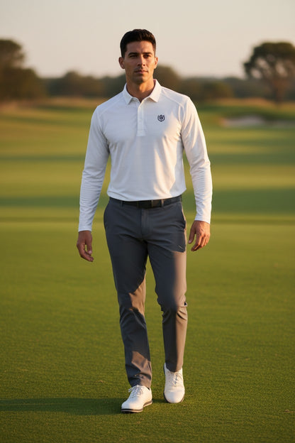 Core Performance Polo – Long Sleeve