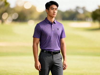 Core Performance Polo - Pattern