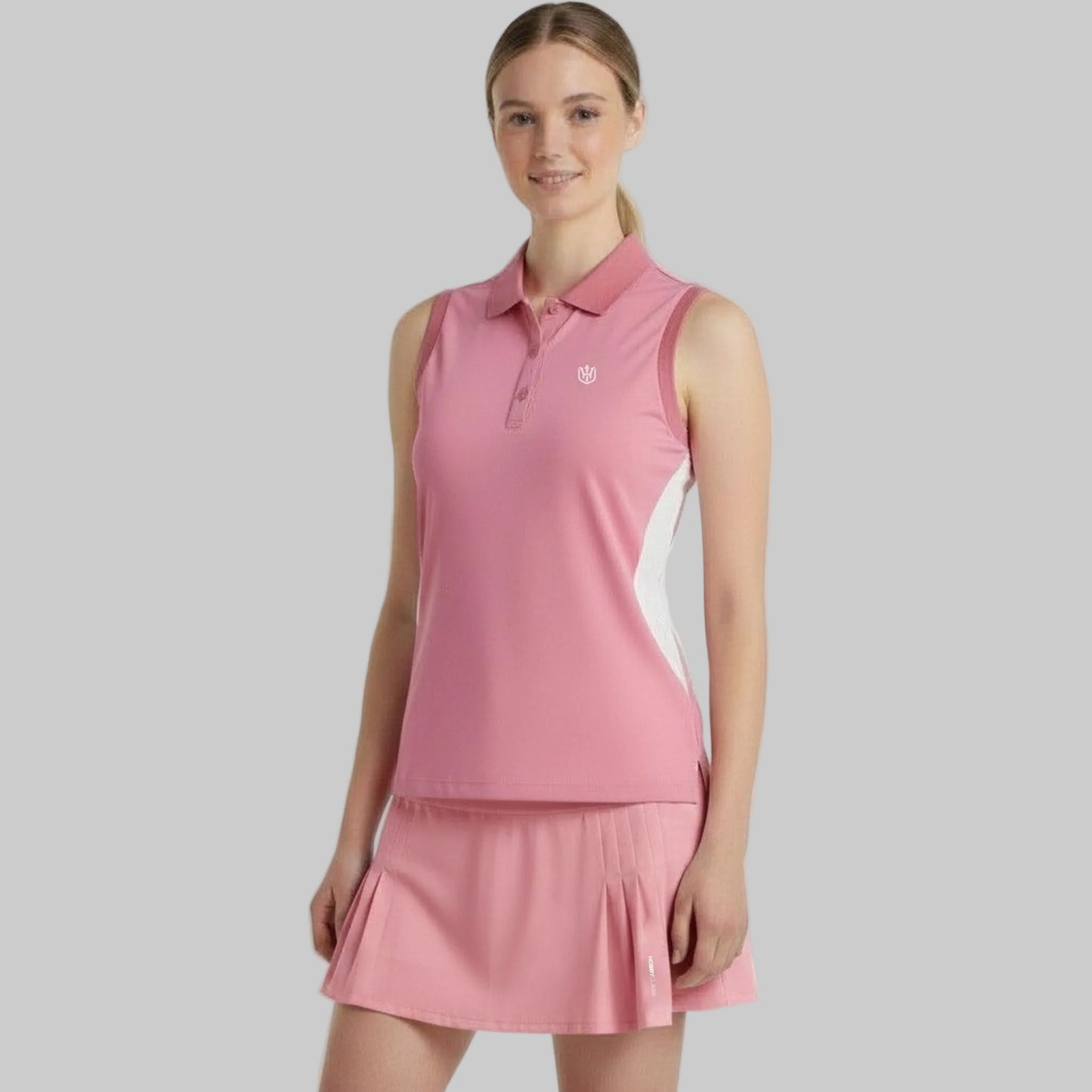 Women Sleeveless Performance Polo