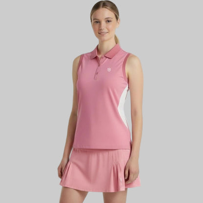 Women Sleeveless Performance Polo