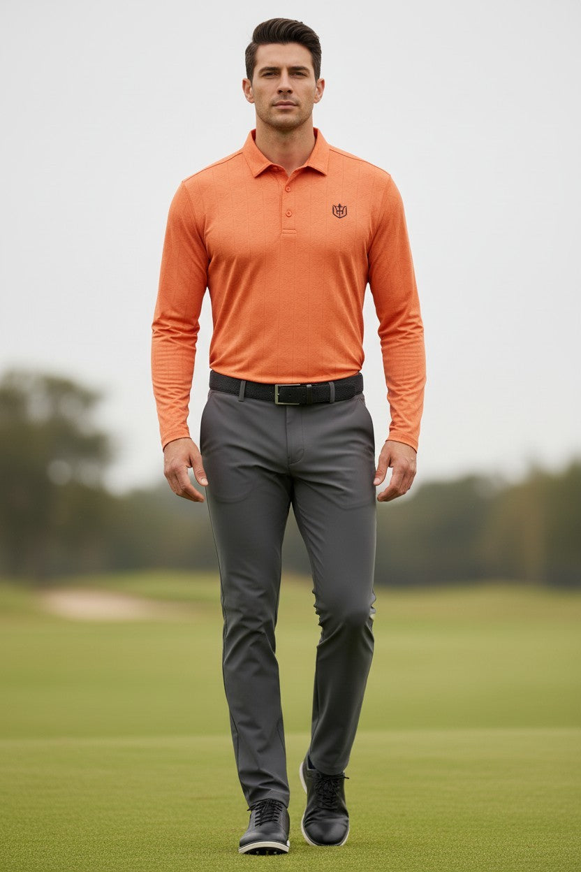 Core Performance Polo – Long Sleeve