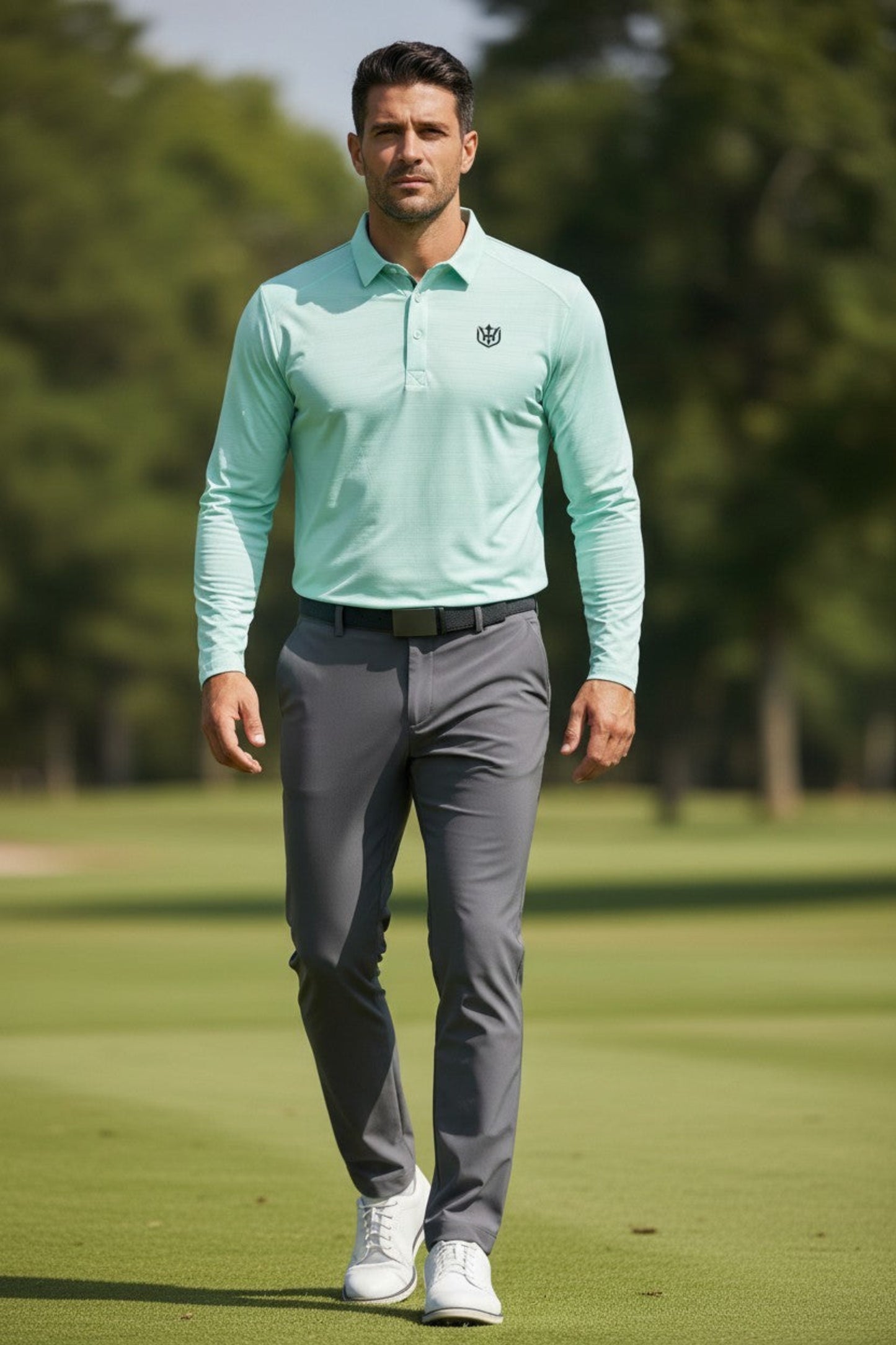 Core Performance Polo – Long Sleeve