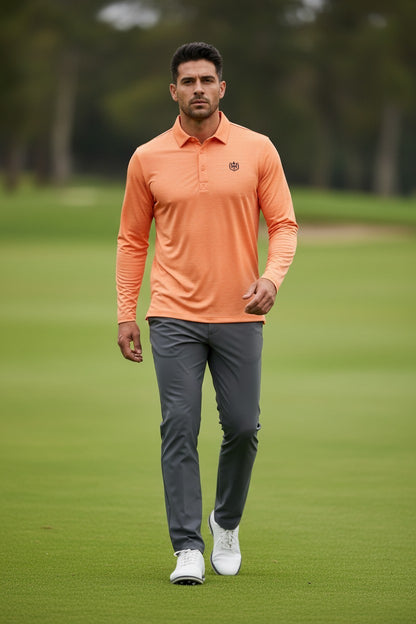 Core Performance Polo – Long Sleeve